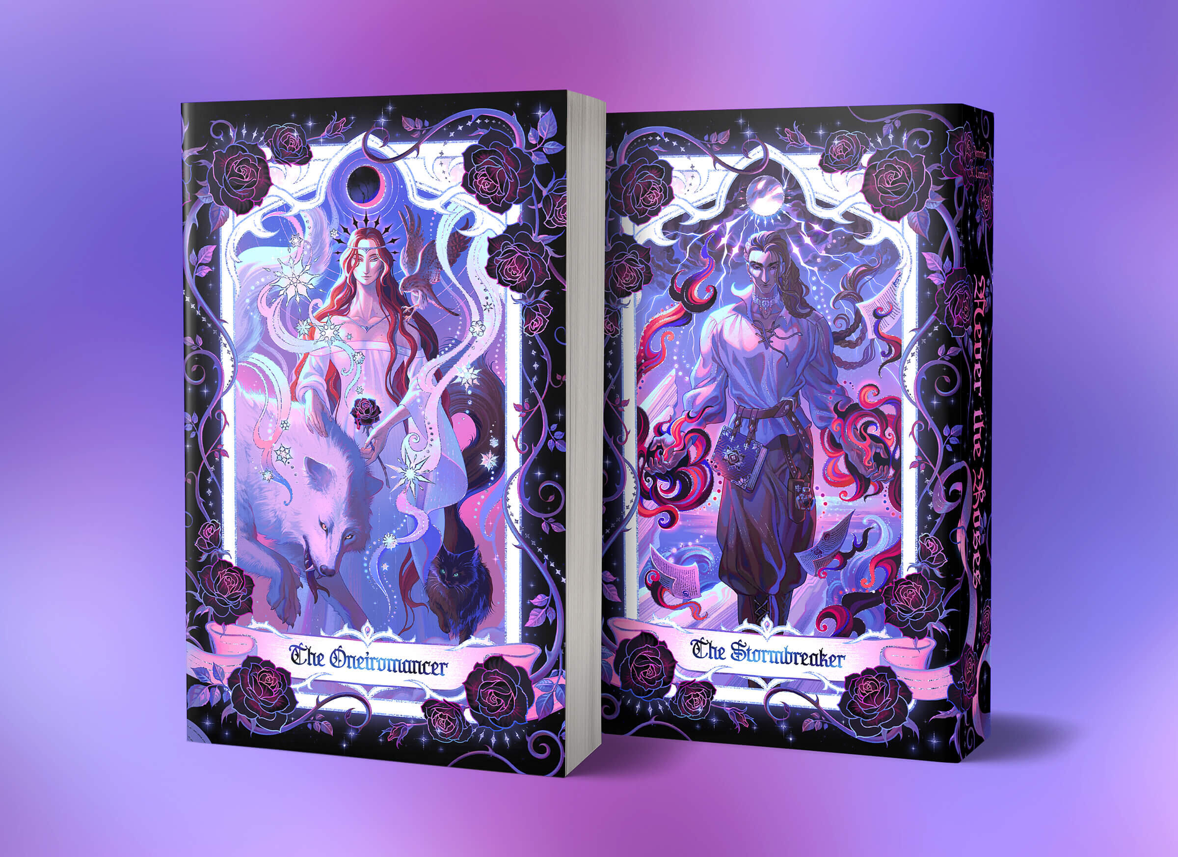 owlcrate never the roses dustjacket